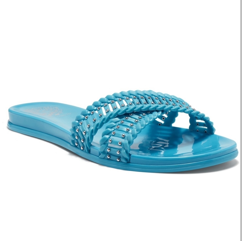 NWT, Vince Camuto, Aqua Slides